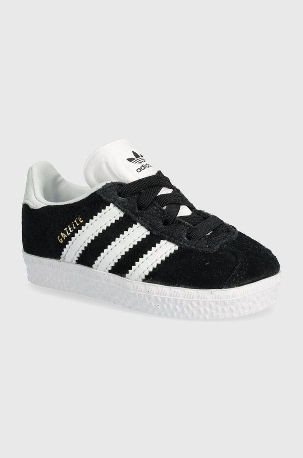 adidas Originals Otroške superge adidas Originals GAZELLE CF EL črna barva, IH0338