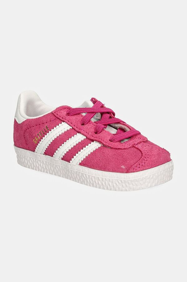 adidas Originals Otroške superge adidas Originals GAZELLE CF EL vijolična barva, IH0359