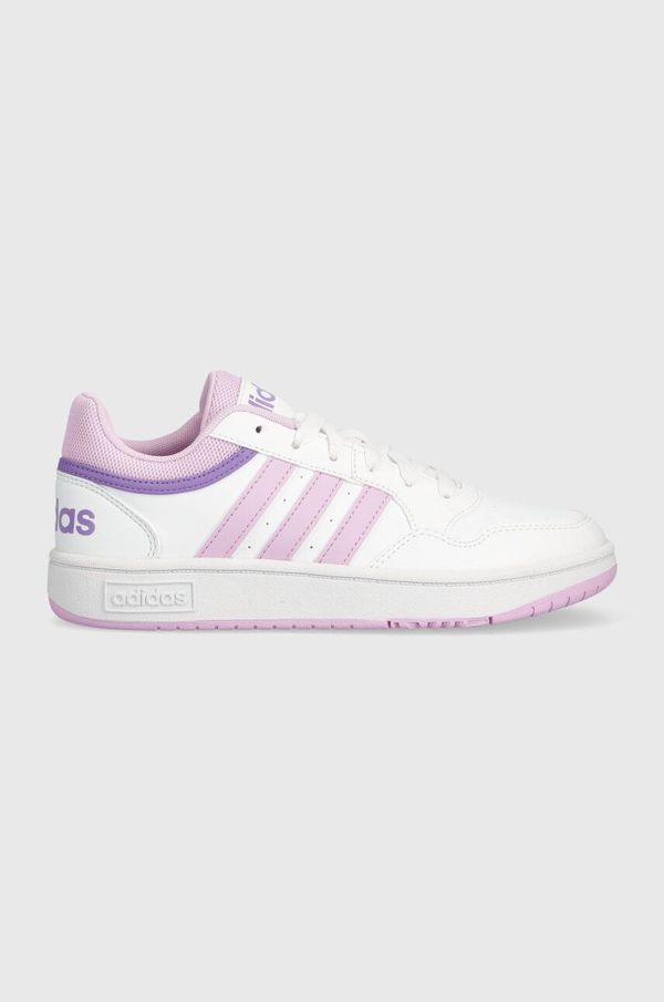 adidas Originals Otroške superge adidas Originals HOOPS 3.0 K bela barva