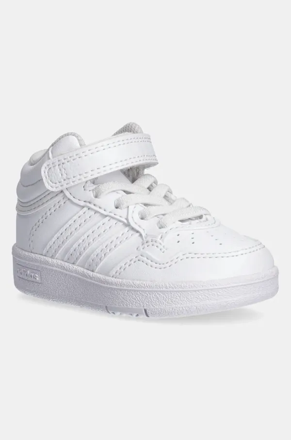 adidas Originals Otroške superge adidas Originals HOOPS 4.0 MID bela barva, JI3490