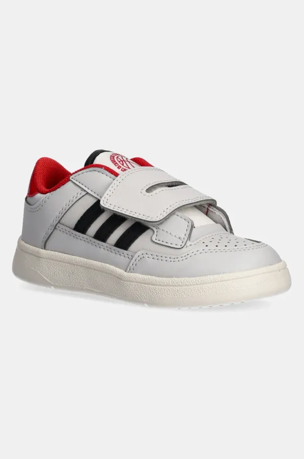 adidas Originals Otroške superge adidas Originals RAPID COURT siva barva, JS0638