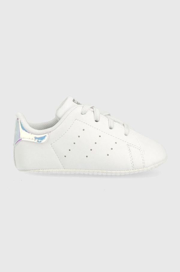 adidas Originals Otroške superge adidas Originals Stan Smith bela barva