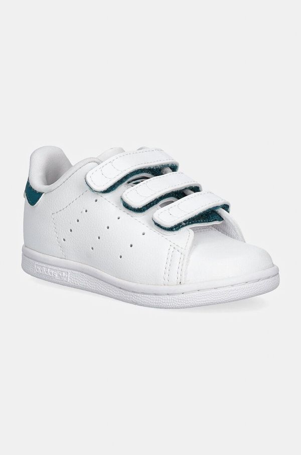 adidas Originals Otroške superge adidas Originals STAN SMITH CF bela barva, IE9142