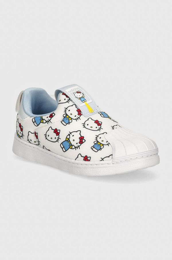 adidas Originals Otroške superge adidas Originals SUPERSTAR 360 x Hello Kitty bela barva, IF7019