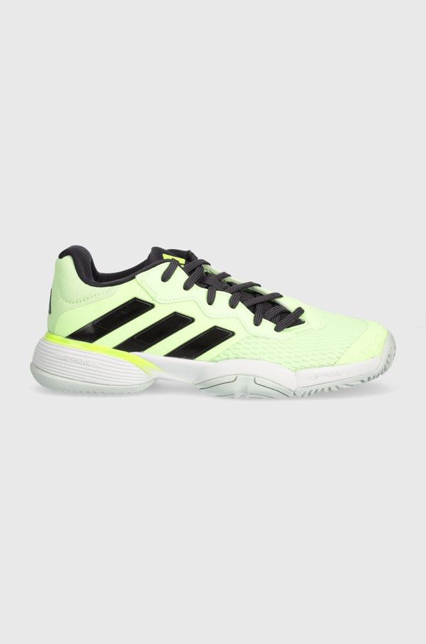 adidas Performance Otroške superge adidas Performance Barricade K zelena barva