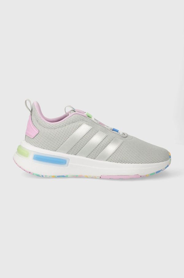 adidas Otroške superge adidas RACER TR23 K siva barva