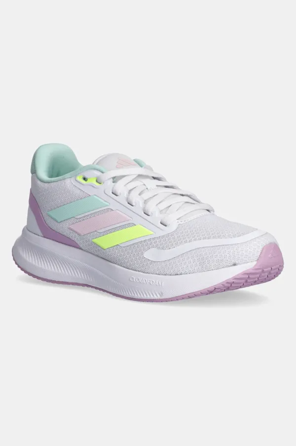 adidas Otroške superge adidas RUNFALCON 5 bela barva, JP5145