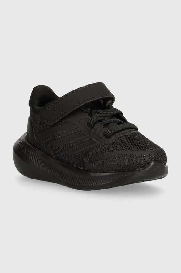 adidas Otroške superge adidas RUNFALCON 5 EL črna barva, IE8596