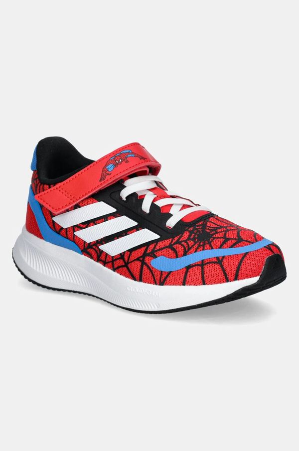 adidas Otroške superge adidas RUNFALCON SPIDER-MAN rdeča barva, IH8743