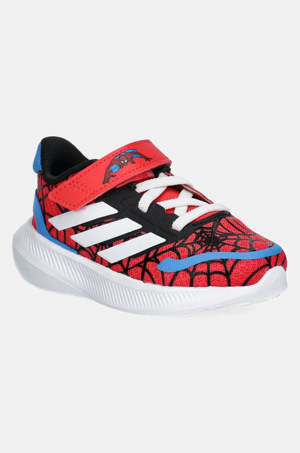 adidas Otroške superge adidas RUNFALCON SPIDER-MAN rdeča barva, IH8758