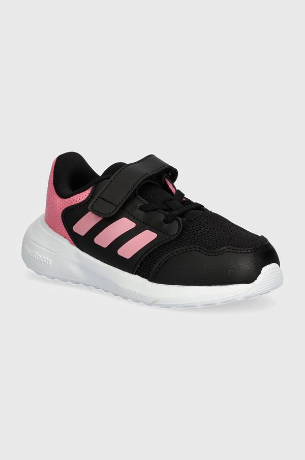 adidas Otroške superge adidas Tensaur Run 3.0 EL črna barva, IH7779