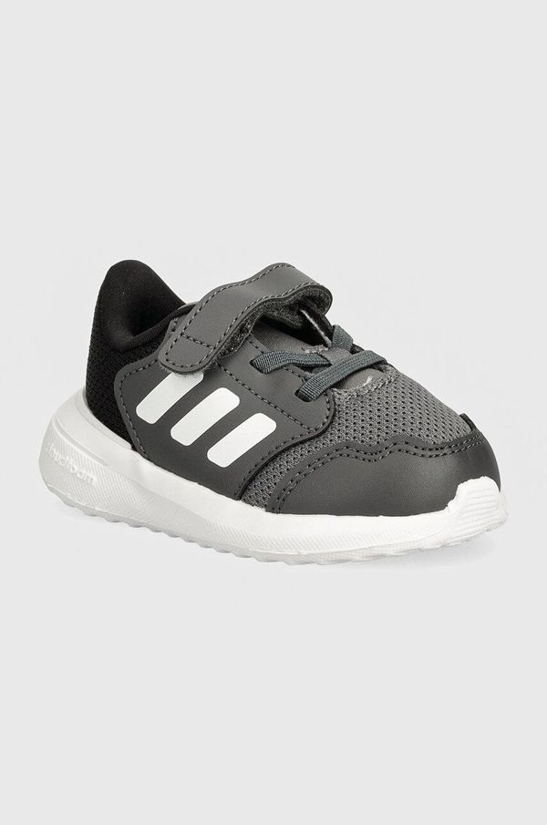 adidas Otroške superge adidas Tensaur Run 3.0 EL siva barva, IE6013