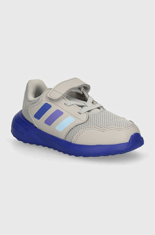 adidas Otroške superge adidas Tensaur Run 3.0 EL siva barva, IH7782