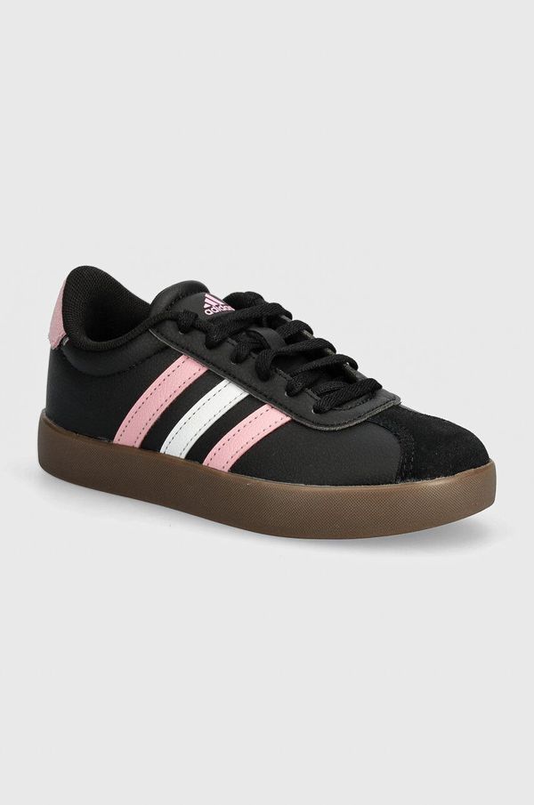 adidas Otroške superge adidas VL COURT 3.0 črna barva, JH6607