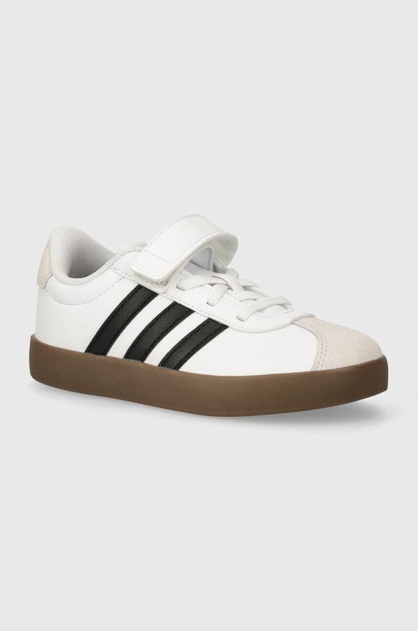 adidas Otroške superge adidas VL COURT 3.0 EL C bela barva