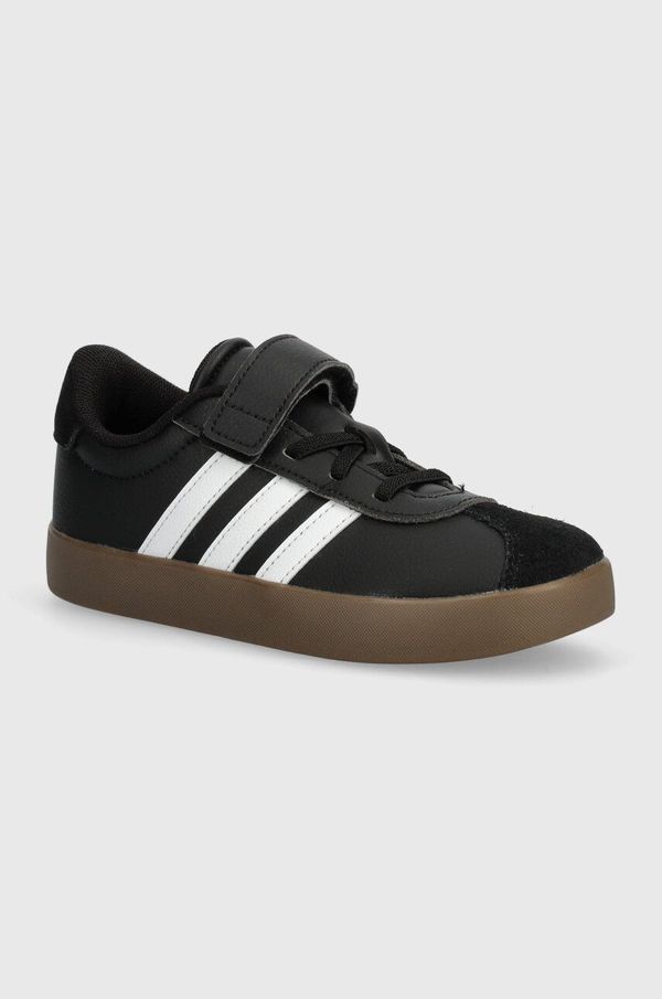 adidas Otroške superge adidas VL COURT 3.0 EL C črna barva