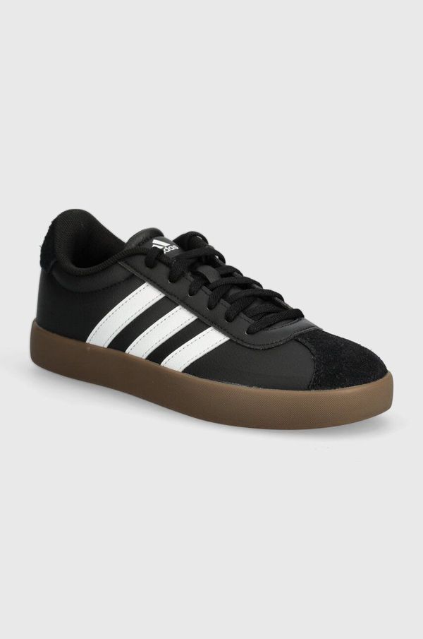 adidas Otroške superge adidas VL COURT 3.0 K črna barva