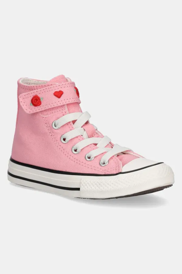 Converse Otroške superge Converse Chuck Taylor All Star 1V roza barva, A10714C