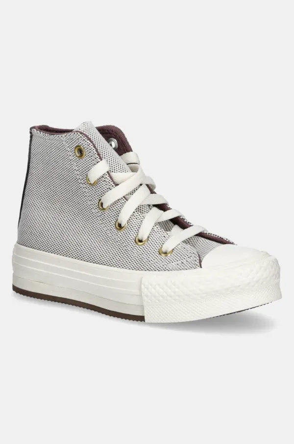 Converse Otroške superge Converse Chuck Taylor All Star EVA Lift rjava barva, A12616C