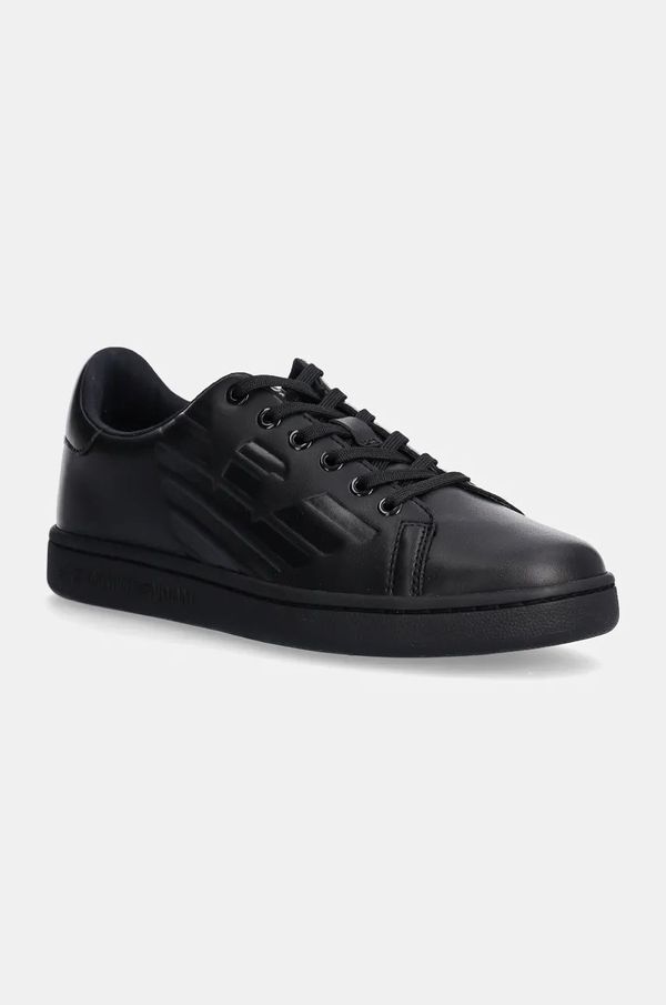 EA7 Emporio Armani Otroške superge EA7 Emporio Armani črna barva, 7Y000001 AF10179