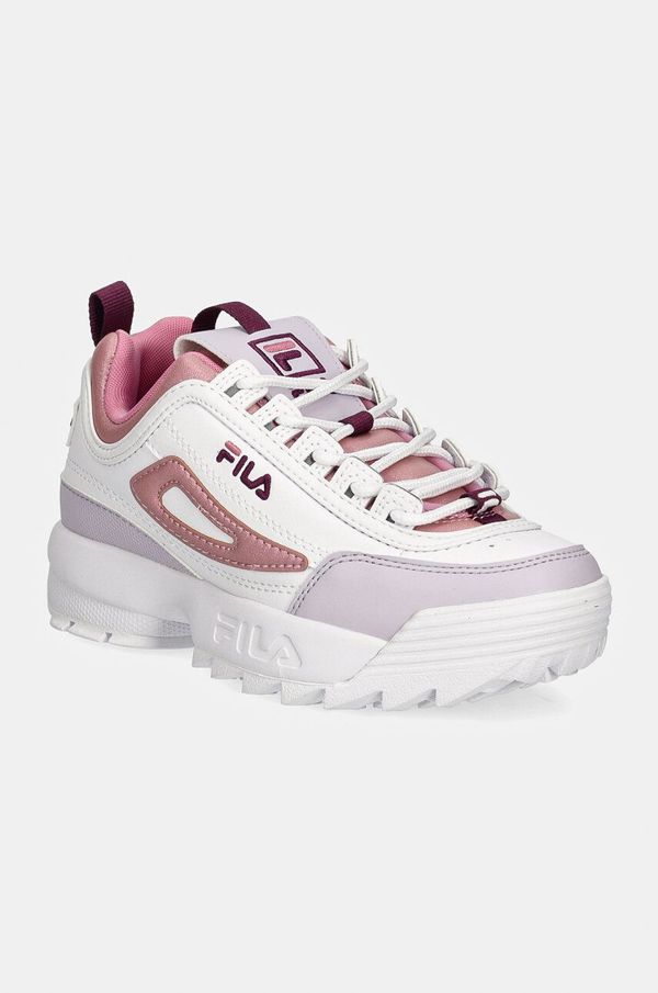 Fila Otroške superge Fila DISRUPTOR F vijolična barva, FFK0224