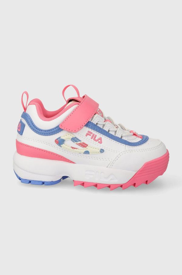 Fila Otroške superge Fila Disruptor roza barva