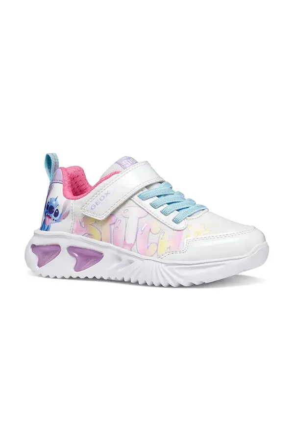 Geox Otroške superge Geox ASSISTER x Lilo & Stitch