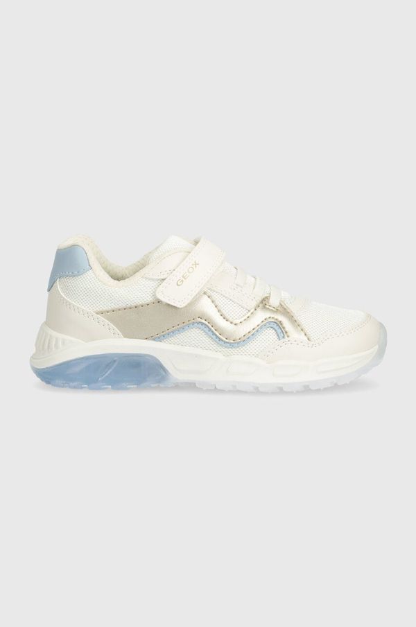 Geox Otroške superge Geox bež barva