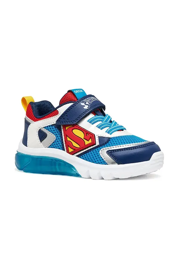 Geox Otroške superge Geox CIBERDRON x Superman