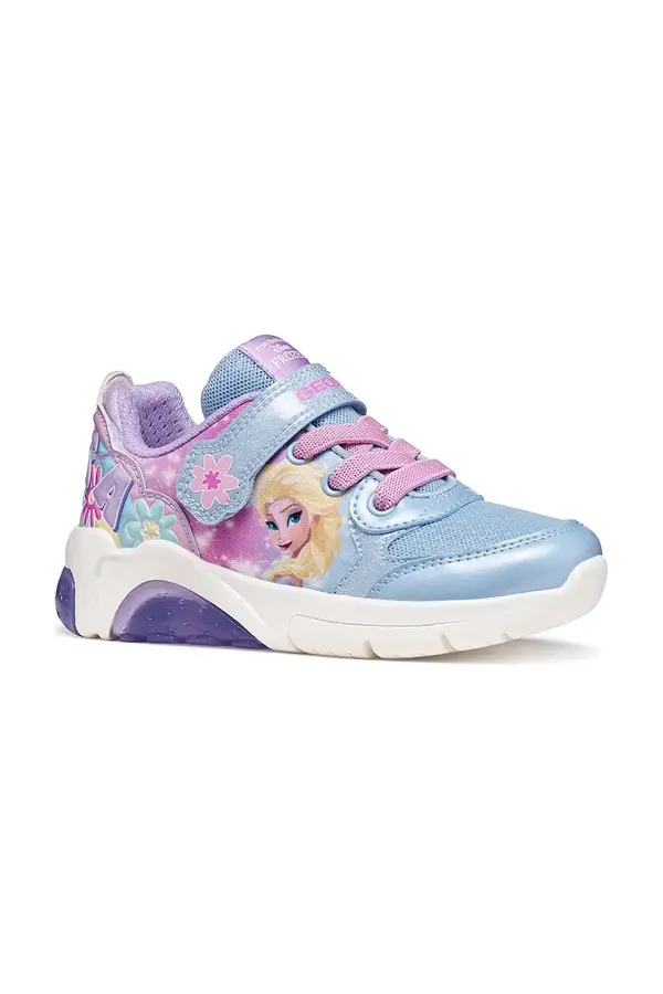 Geox Otroške superge Geox FADINLIGHT x Disney Princess