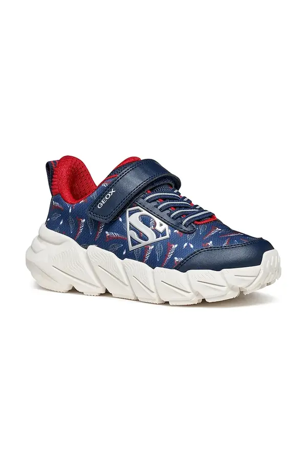 Geox Otroške superge Geox FLEXYPER FAST x Superman