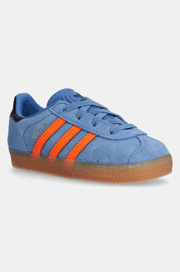 adidas Originals Otroške superge iz semiša adidas Originals GAZELLE JP7134