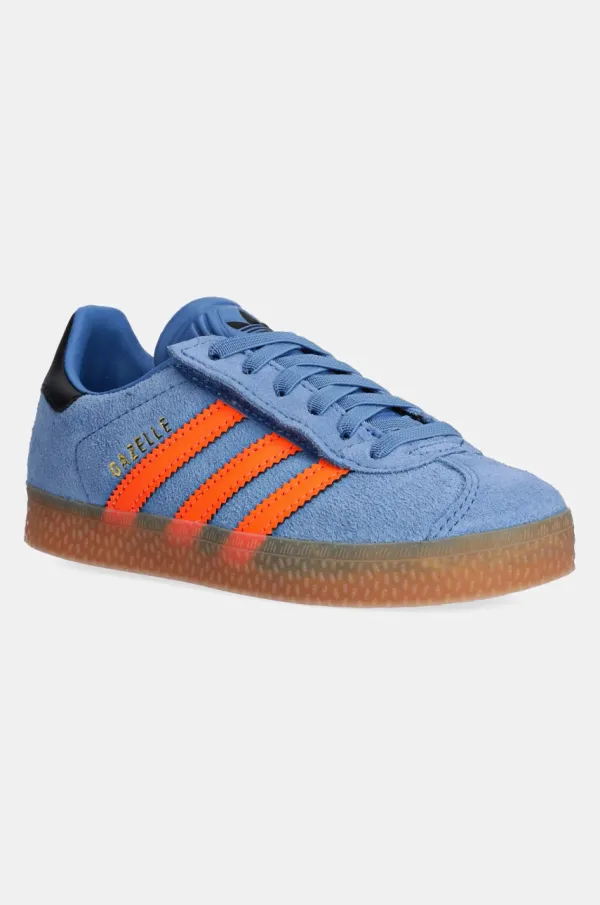 adidas Originals Otroške superge iz semiša adidas Originals GAZELLE JQ7836