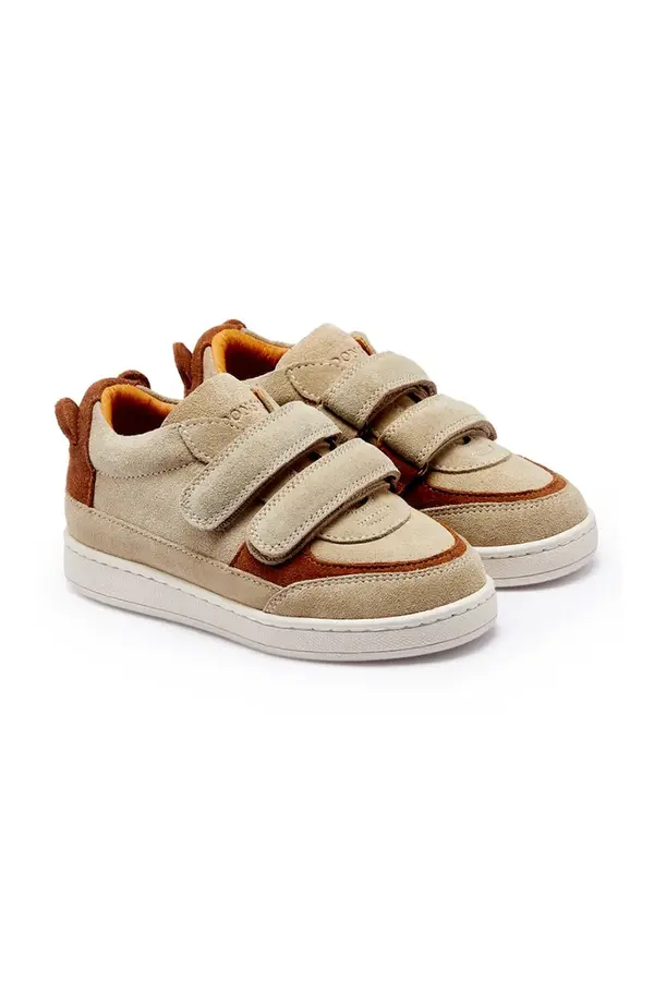 Donsje Otroške superge iz semiša Donsje Rinou Sneakers Bear