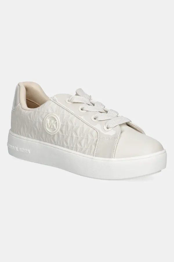 Michael Kors Otroške superge Michael Kors JORDANA AUDREY bež barva, MK01329270