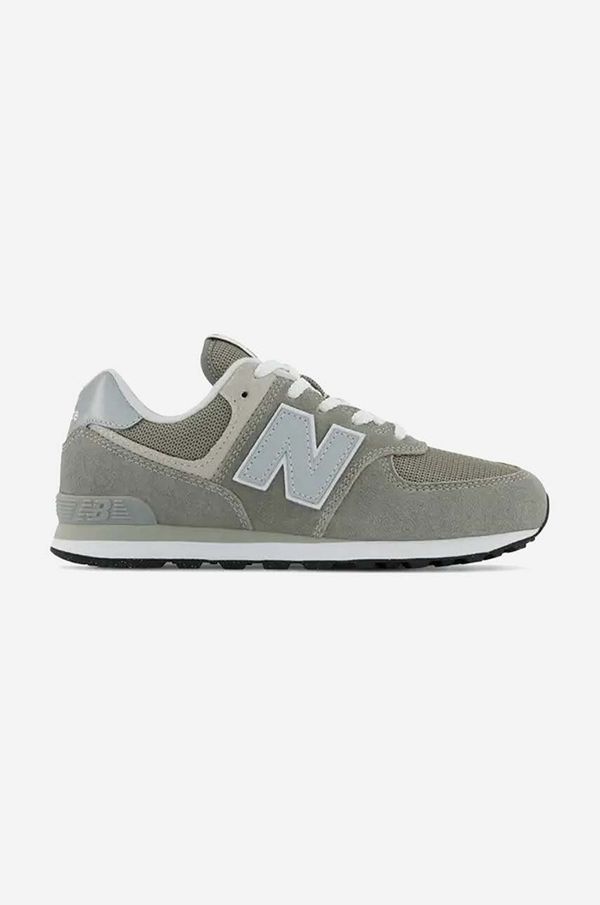 New Balance Otroške superge New Balance GC574EVG siva barva