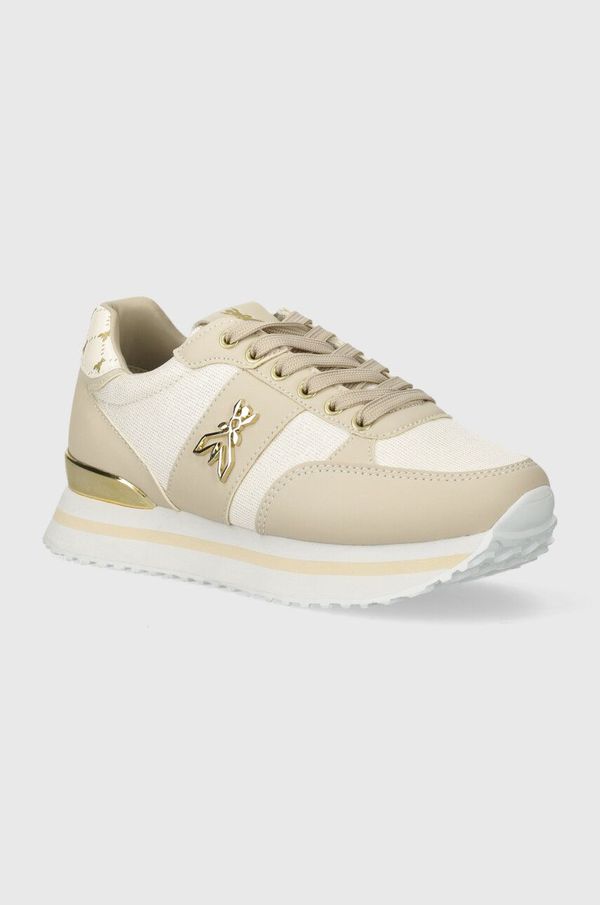 Patrizia Pepe Otroške superge Patrizia Pepe bež barva