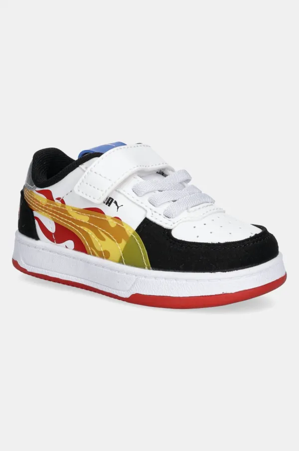 Puma Otroške superge Puma Caven 2.0 Hot Wheels AC+ bela barva, 401406