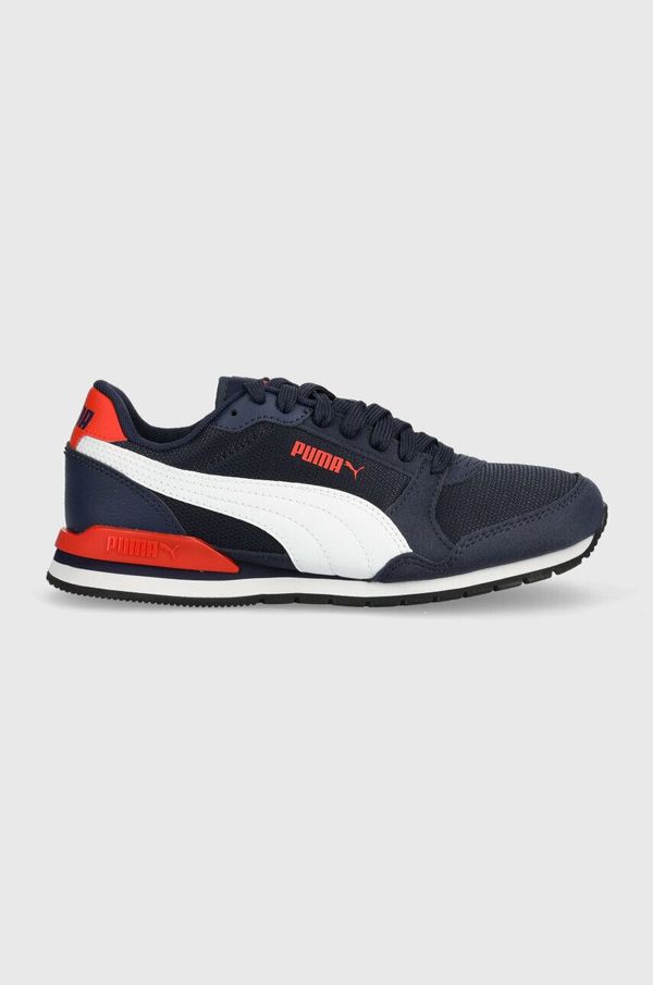 Puma Otroške superge Puma ST Runner v3 Mesh Jr mornarsko modra barva