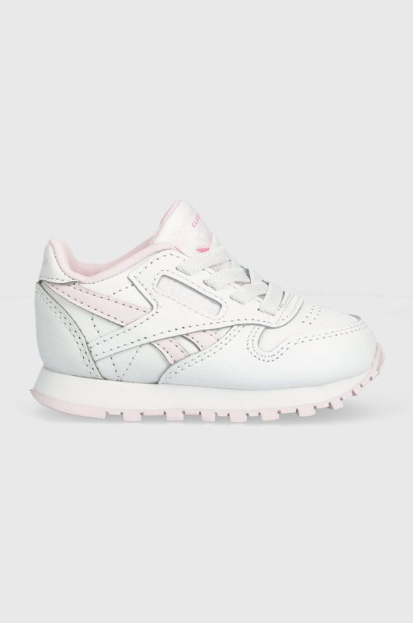 Reebok Classic Otroške superge Reebok Classic CLASSIC LEATHER bela barva