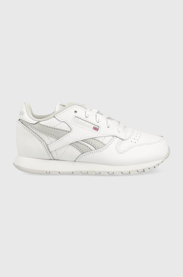 Reebok Classic Otroške superge Reebok Classic CLASSIC LEATHER bela barva