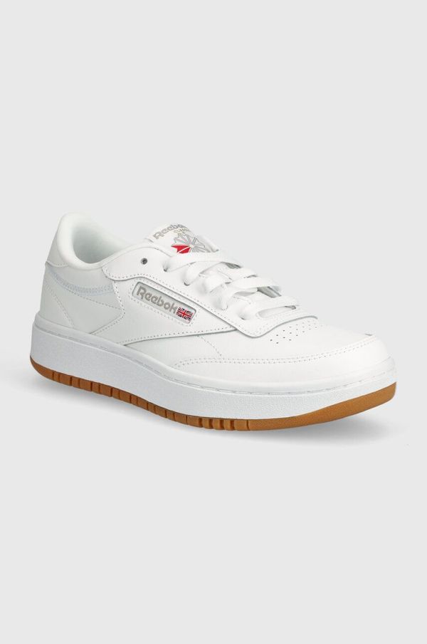 Reebok Classic Otroške superge Reebok Classic CLUB C DOUBLE bela barva, 100008154