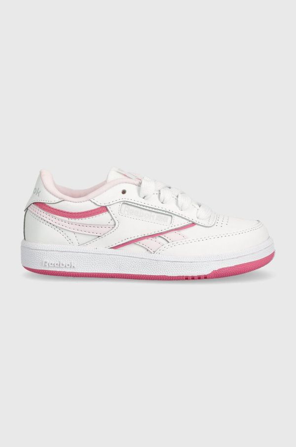 Reebok Classic Otroške superge Reebok Classic CLUB C REVENGE bela barva