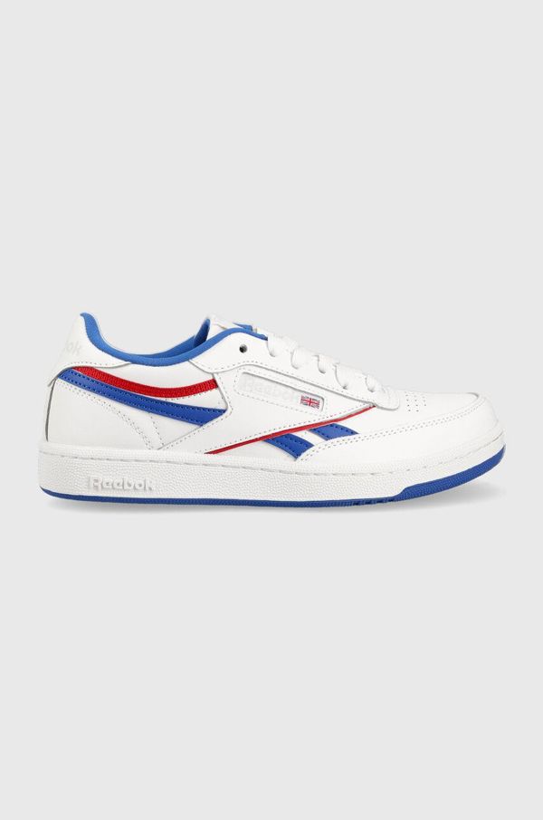 Reebok Classic Otroške superge Reebok Classic CLUB C REVENGE bela barva