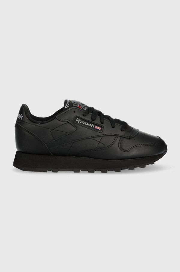 Reebok Classic Otroške superge Reebok Classic črna barva