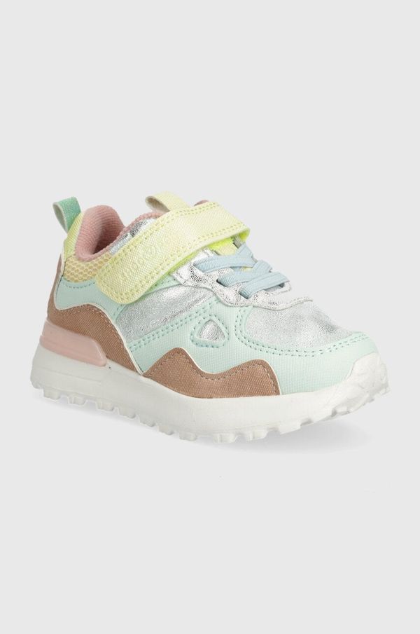 Shoo Pom Otroške superge Shoo Pom JOGGY SCRATCH zelena barva