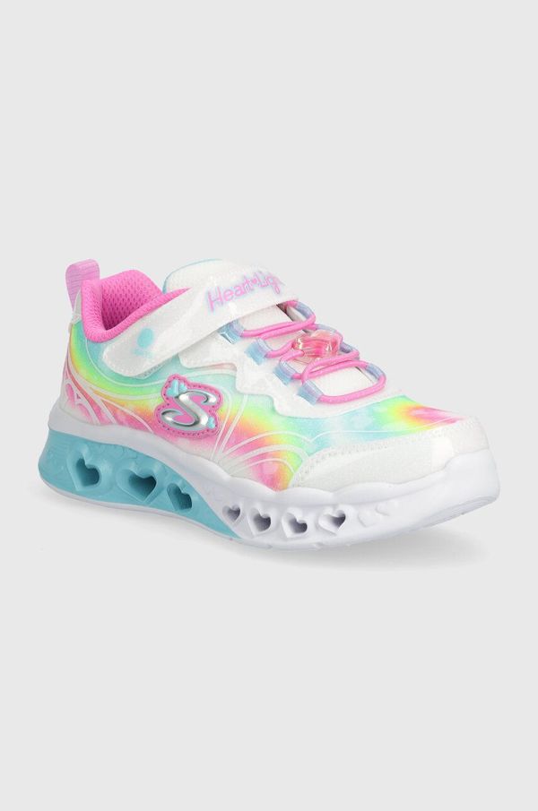 Skechers Otroške superge Skechers FLUTTER HEART LIGHTS GROOVY SWIRL