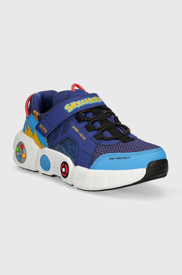 Skechers Otroške superge Skechers GAMETRONIX črna barva, 402260L