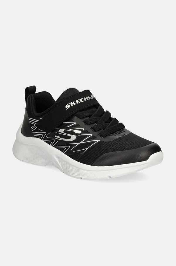 Skechers Otroške superge Skechers MICROSPEC črna barva, 403770L