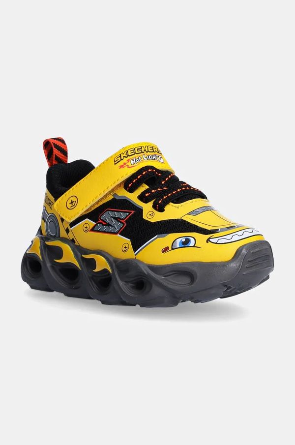 Skechers Otroške superge Skechers THERMO-FLASH rumena barva, 402307N